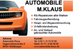 Automobile M.Klaus